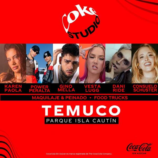 Coke Studio Temuco whithaout texto