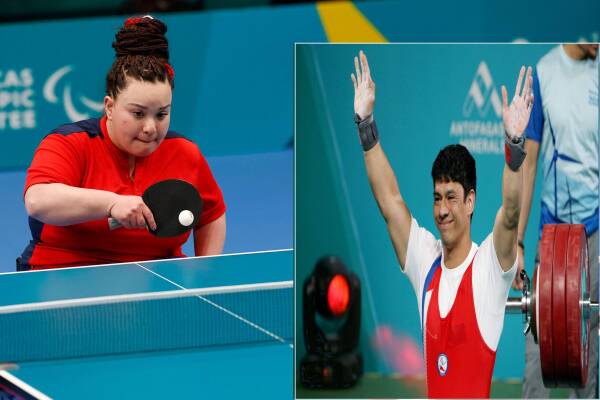 Dia 1, Para tenis de mesa femenino individual Clase4-5 finales / Day 1, WomenÕs Para table tennis singles Class 4-5 finals