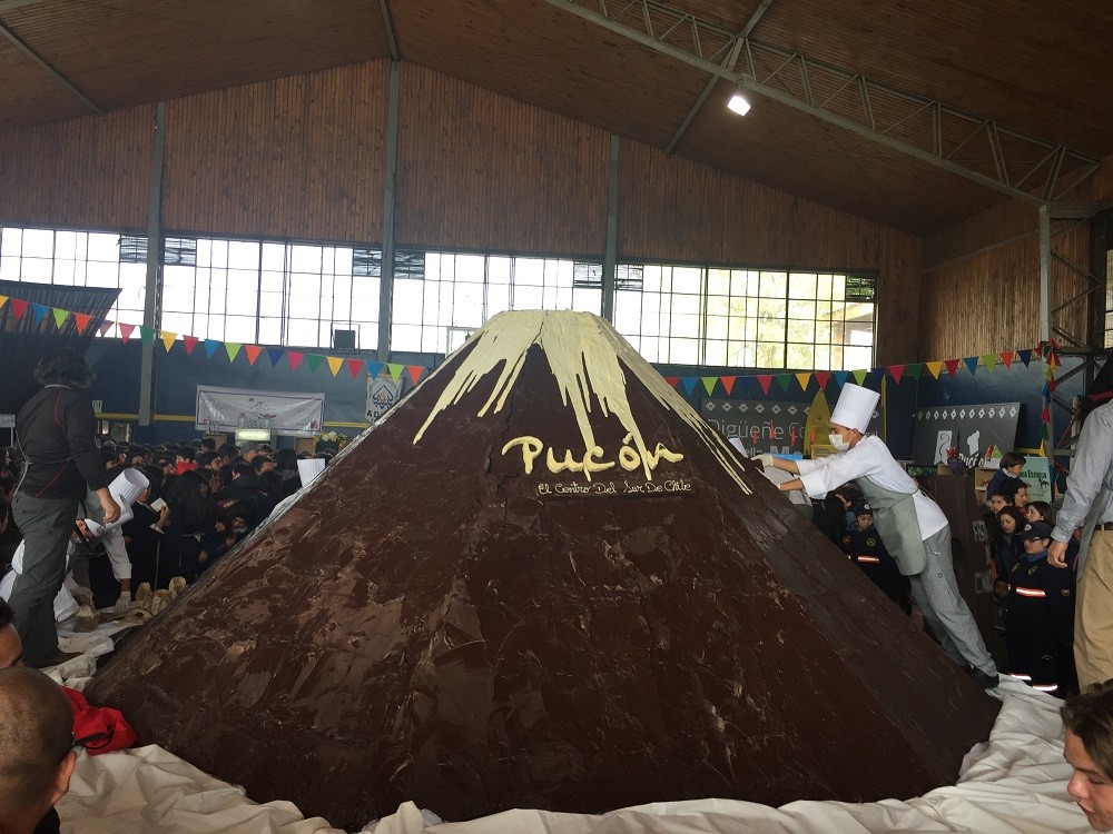 Pucon volcan chocolate