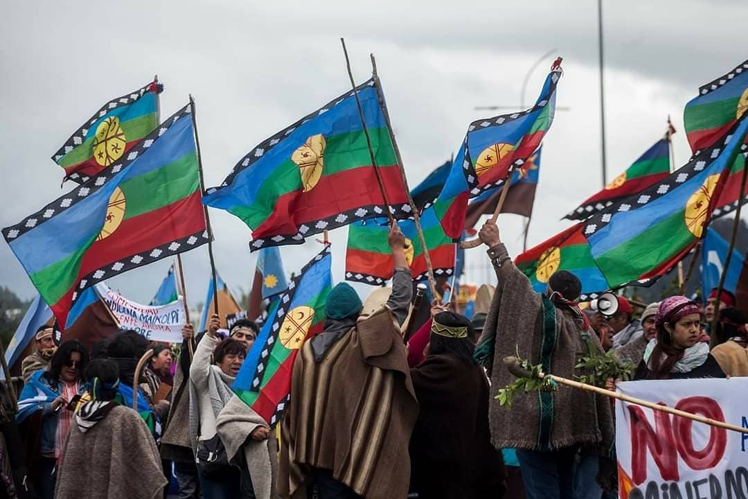  Nueva Marcha Mapuche se Desarrolla Por Las Calles Céntricas de Temuco