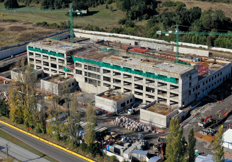  50% de Avance Presentan Obras Del Nuevo Hospital de Villarrica