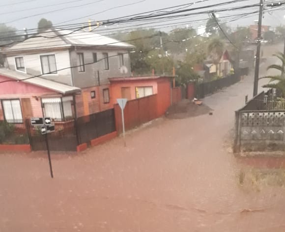  Lluvias en Collipulli Dejan 56 Damnificados Tras Inundaciones