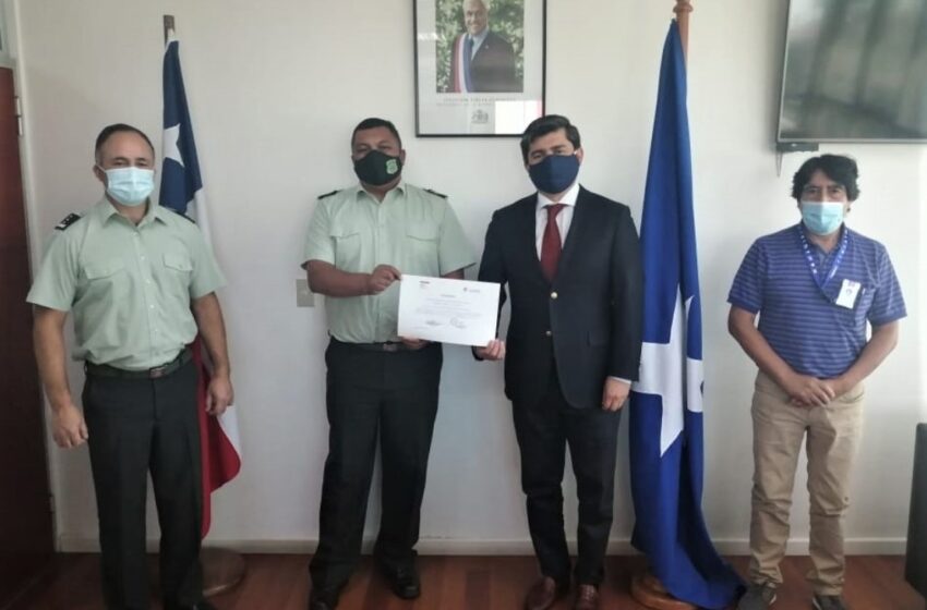  Gendarme de Pitrufquén Recibió Certifición de Mapuzugun Avanzado de La Conadi