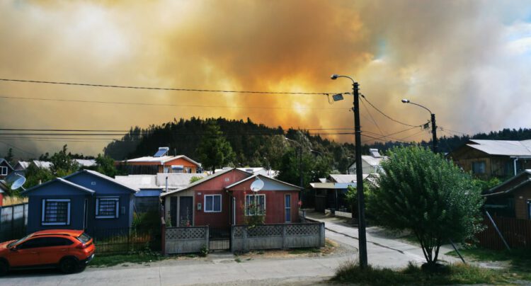  En Un 80% Está Controlado Incendio Forestal en Purén