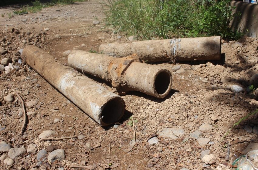  Vecinos de Gorbea Están Sin Agua Por Cerca de Dos Semanas Tras Rotura de Matriz