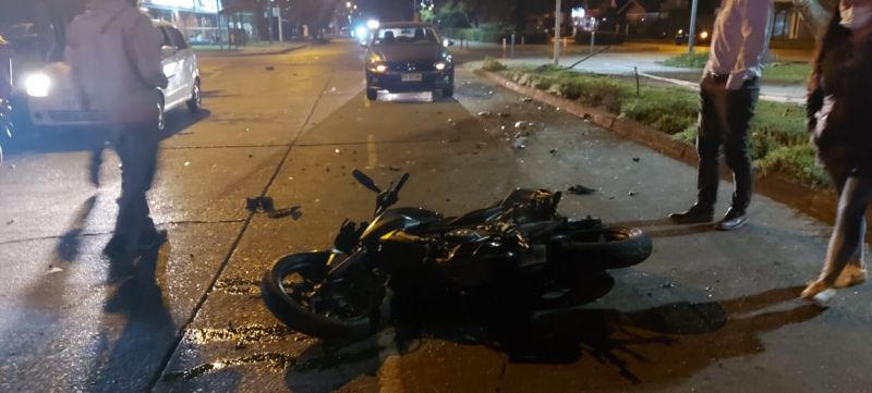  Accidente Dejó un Motociclista Muerto en Temuco