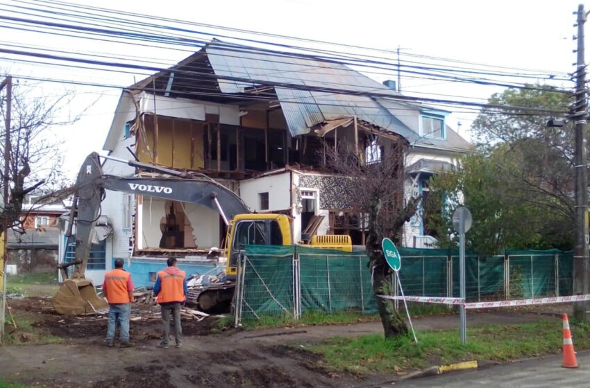  Corporación “Defendamos Temuco” Condenó Demolición Irregular de Centenaria Casona Greve
