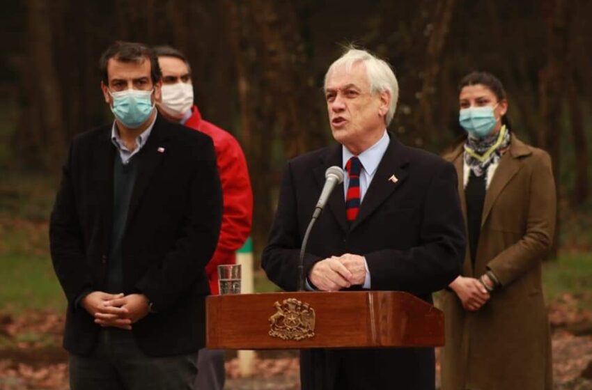  Presidente Piñera Realiza Anuncios en Seguridad y Desarrollo Para La Araucanía