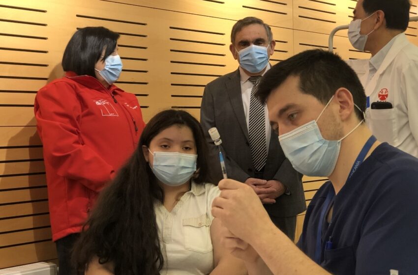  Dan Inició a Vacunación de Jóvenes en La Araucanía en Teletón de Temuco