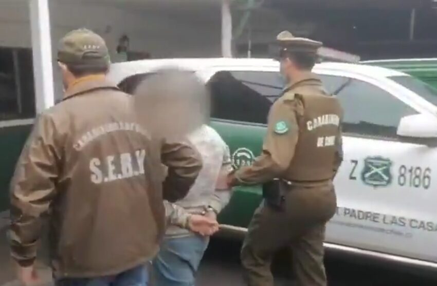  Araucanía: Detienen a 4 Personas y Recuperan 4 Vehículos Robados en la Región Metropolitana