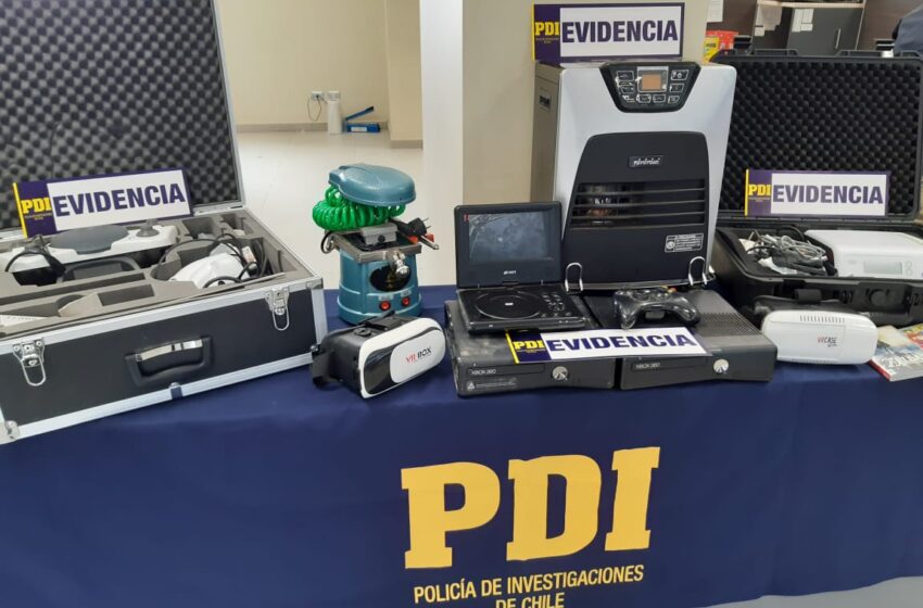  Incautación de Drogas y Recuperación Especies Robadas Logró Operativo de la PDI en Temuco