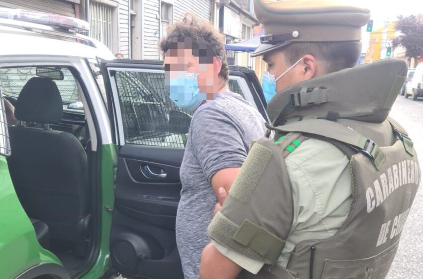  Carabineros detiene a sujeto por femicidio frustrado en Temuco
