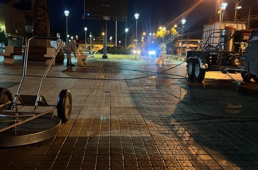 En Villarrica Nueva Maquinaria Está Disponible Para Limpieza De Calles Y Cortes De Árboles