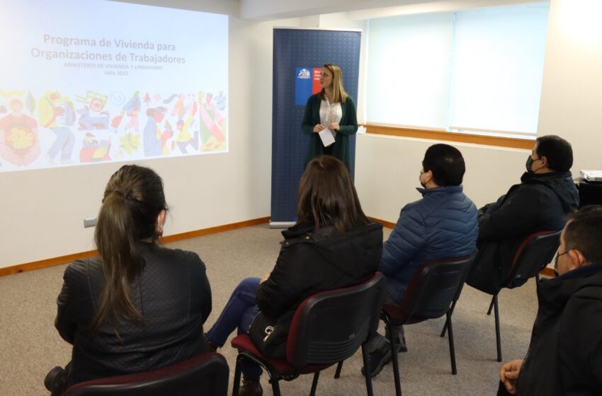  MINVU Da Conocer En La Araucanía Programa De Vivienda Para Organizaciones De Trabajadores