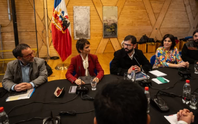  Víctimas De Violencia En La Araucanía Tras Reunirse Con Boric: «El Presidente Quedó Conmovido»