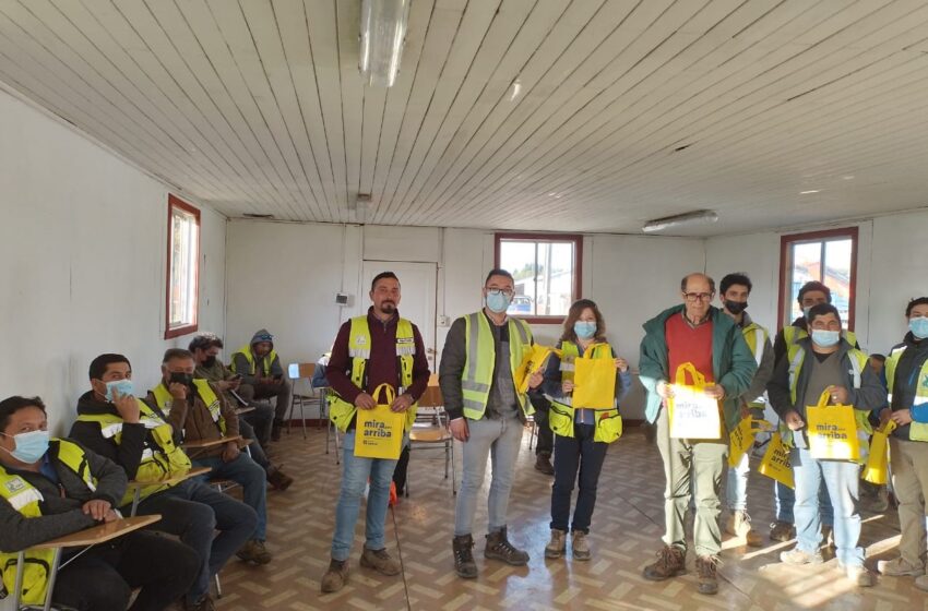  Programa “Mira para Arriba” de Frontel capacitó a trabajadores En  Pitrufquén