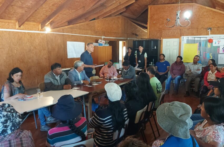  MOP Licitará El 2023 Construcción De Sistema De Agua Potable Rural  De Pehuenco En Lonquimay