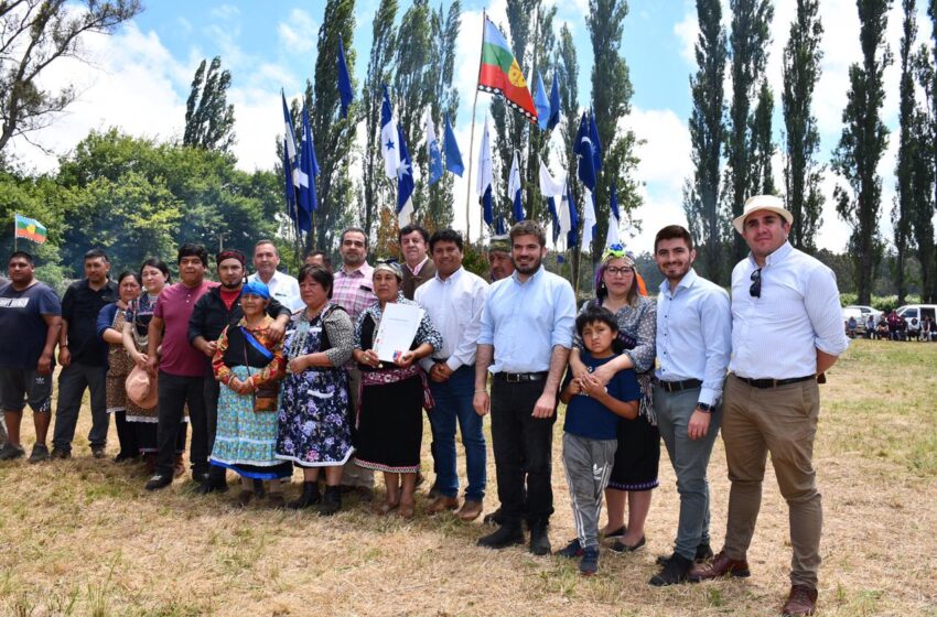  CONADI Entregó 547 Hectáreas De Tierras A Dos Comunidades Mapuche De La Araucanía