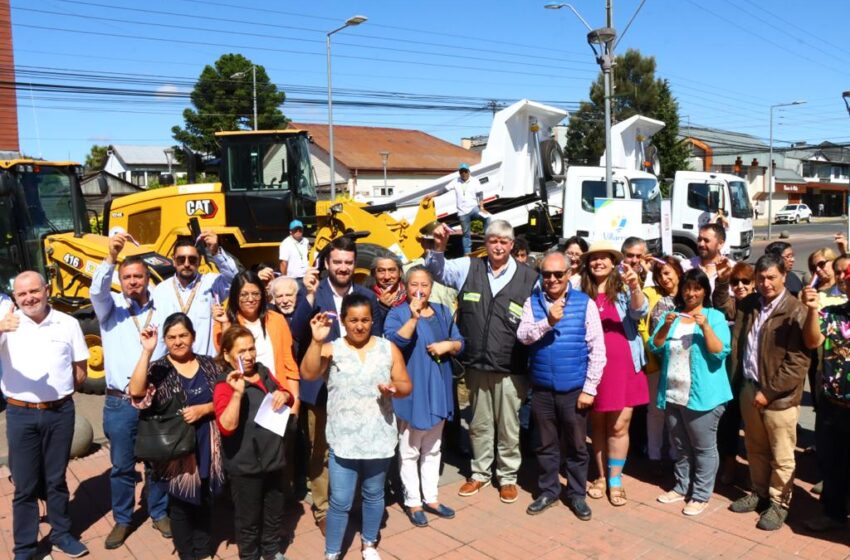  Gobierno Regional Hizo Entrega De Más De $1.000 Millones En Maquinarias A Municipalidad De Villarrica