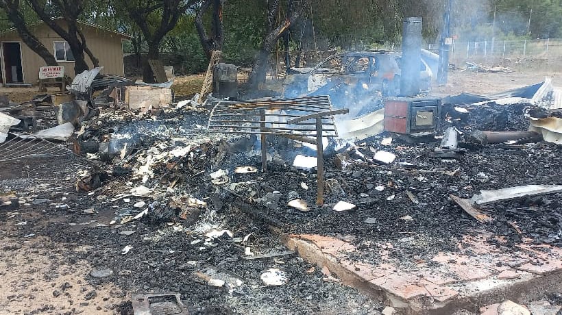  Ataque Incendiario En Lautaro Dejo Destruías Oficinas, Máquinas Y Vehículos