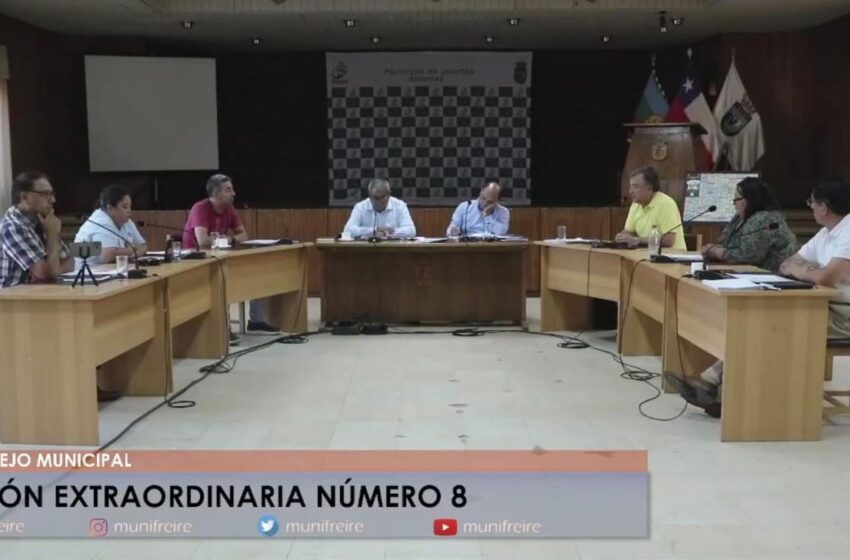  Concejales De Freire Remueven De Su Cargo Al Administrador Municipal