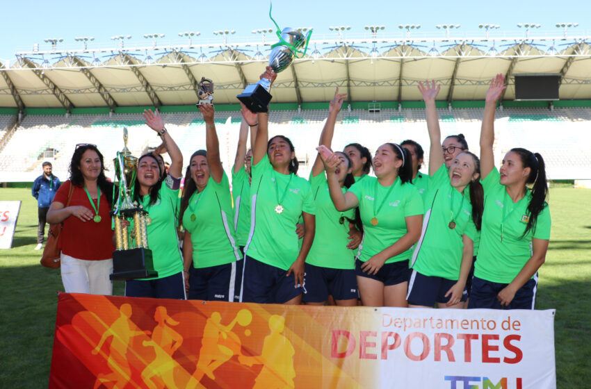  Unión Amanecer Y Provincial Temuco Femenino Se Quedan Con La Copa Aniversario De Temuco