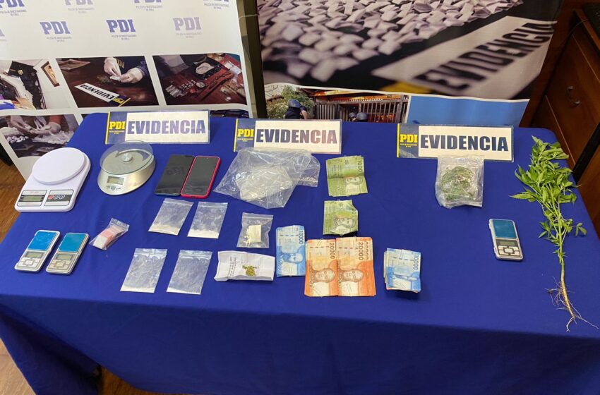  Cuatro Detenidos Por PDI Imputados Por Microtráfico De Drogas En Lonquimay