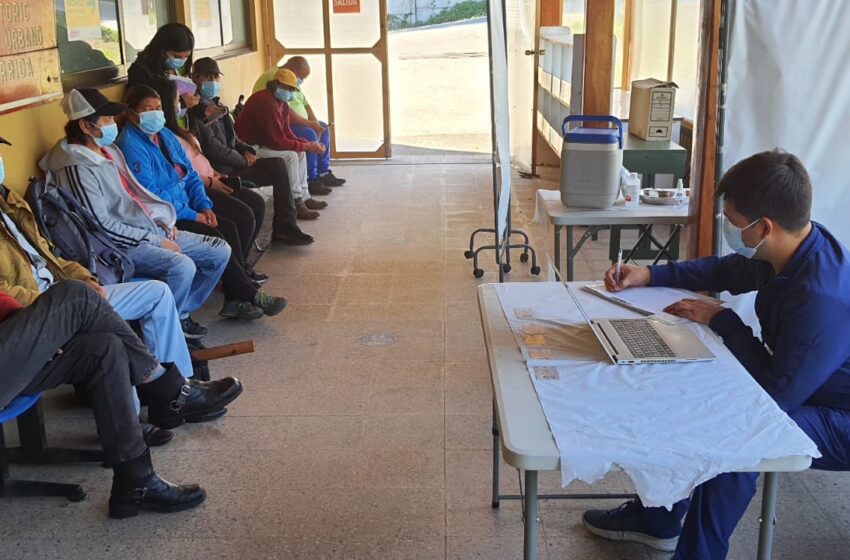  Personas En Situación De Calle De Villarrica Fueron «Doblemente» Vacunadas