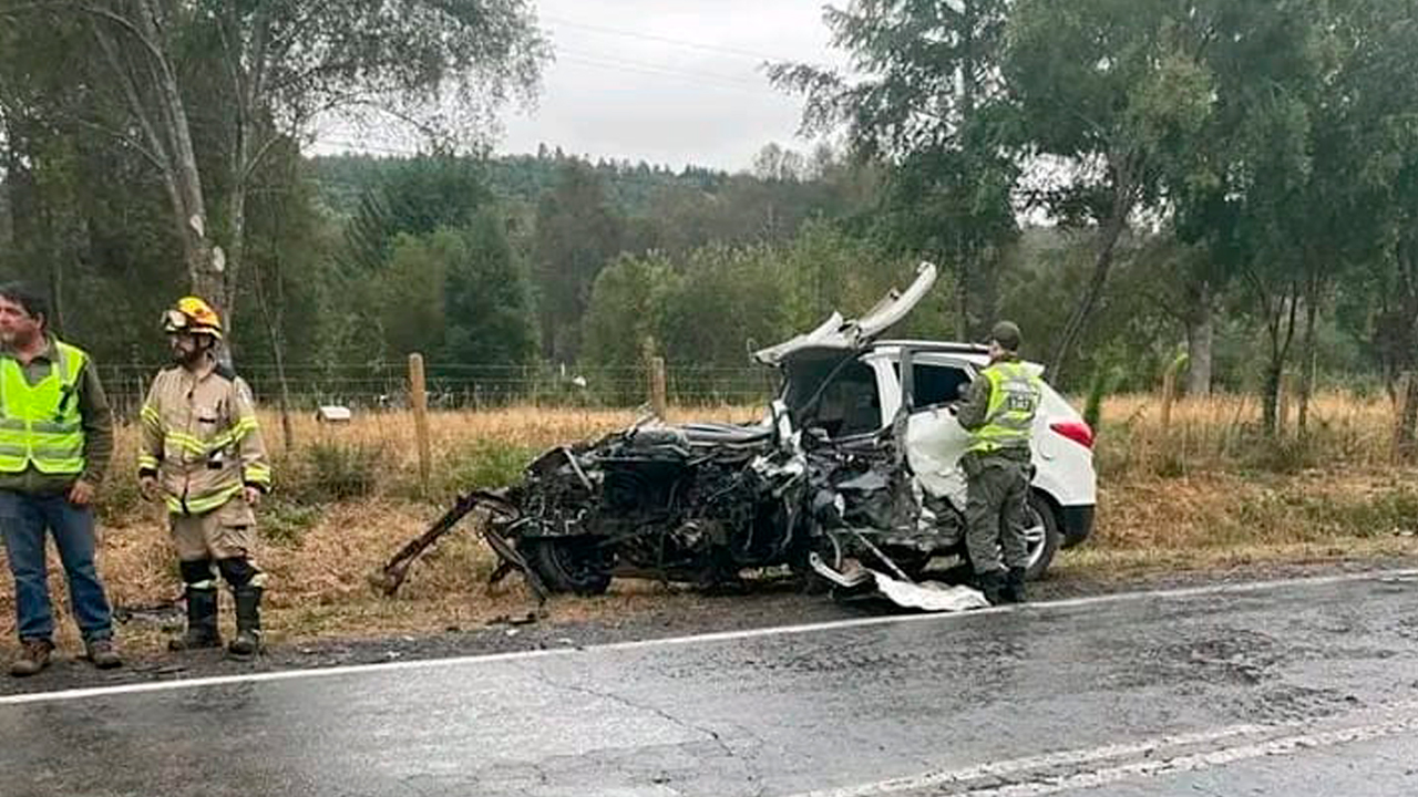 Tres Personas Murieron Tras Violento Accidente De Tr Nsito En Las Proximidades De Cherquenco