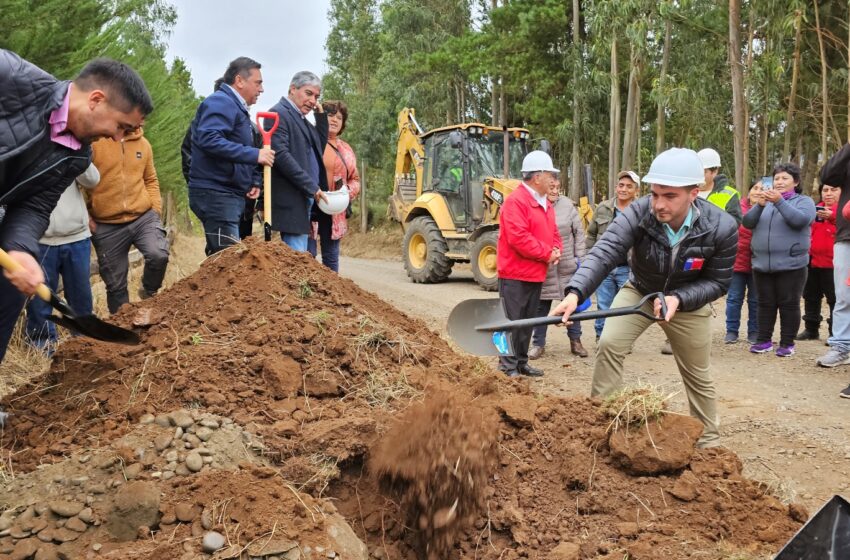  En Nueva Imperial Instalan Primera Piedra Para Pavimentación De La Ruta S-780 Catrianchi-Chivilcoyan