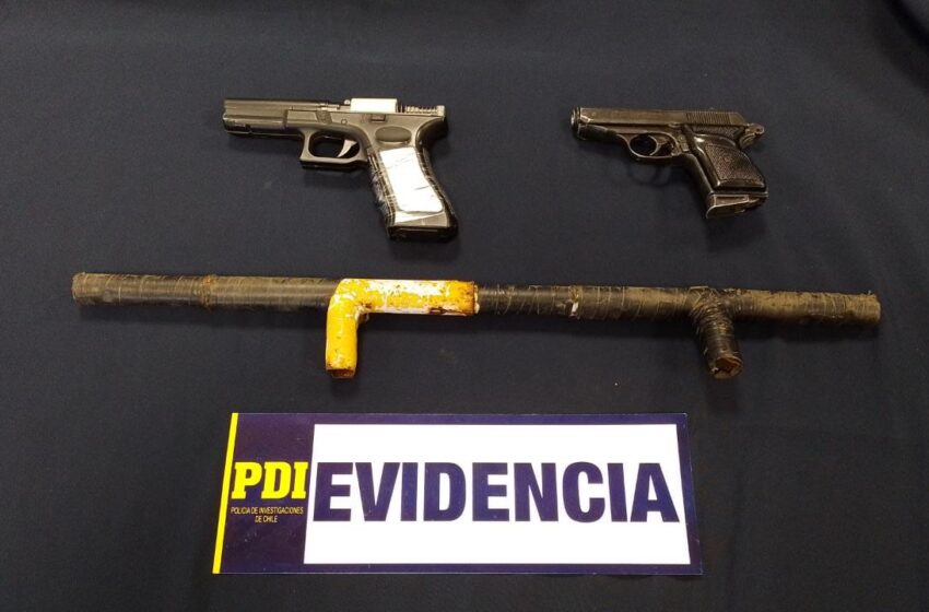 PDI Temuco Detiene A Dos Adolescentes Por Infracción A Ley De Armas Y Ley De Drogas