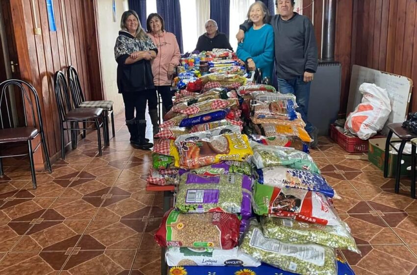  En Pitrufquén Alimentos Y Útiles De Aseo Fueron Recolectados Por La Agrupación Amigos De San Vicente De Paul