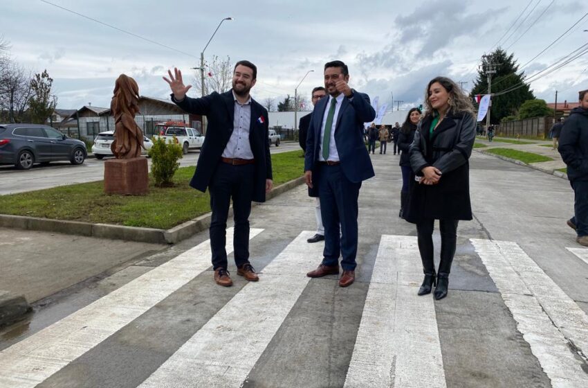  Inauguran Remodelada Avenida Balmaceda En Loncoche Y Comprometen Apoyo Para La Segunda Etapa