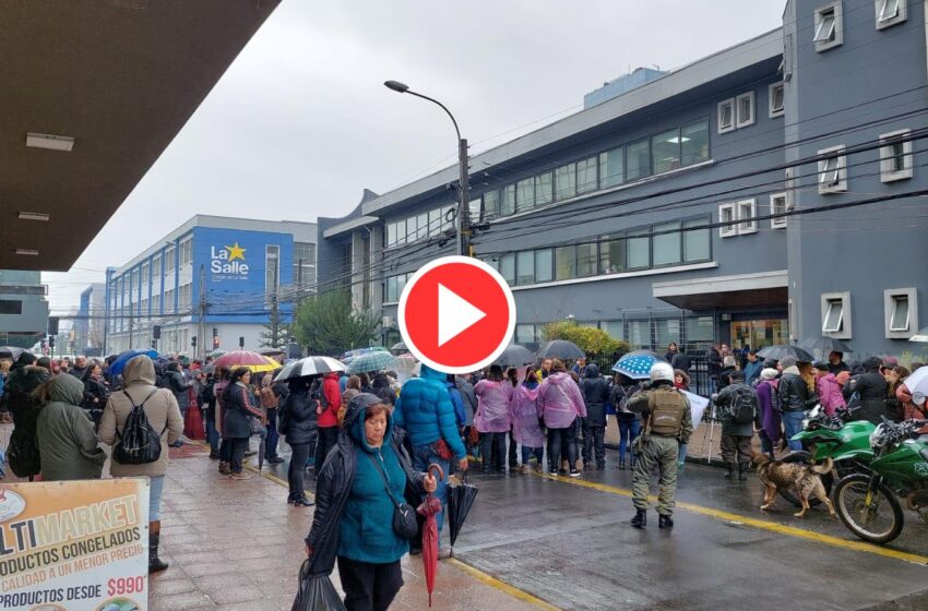  Profesores De La Araucanía Marchan En Temuco Por Demandas Incumplidas Por El Gobierno