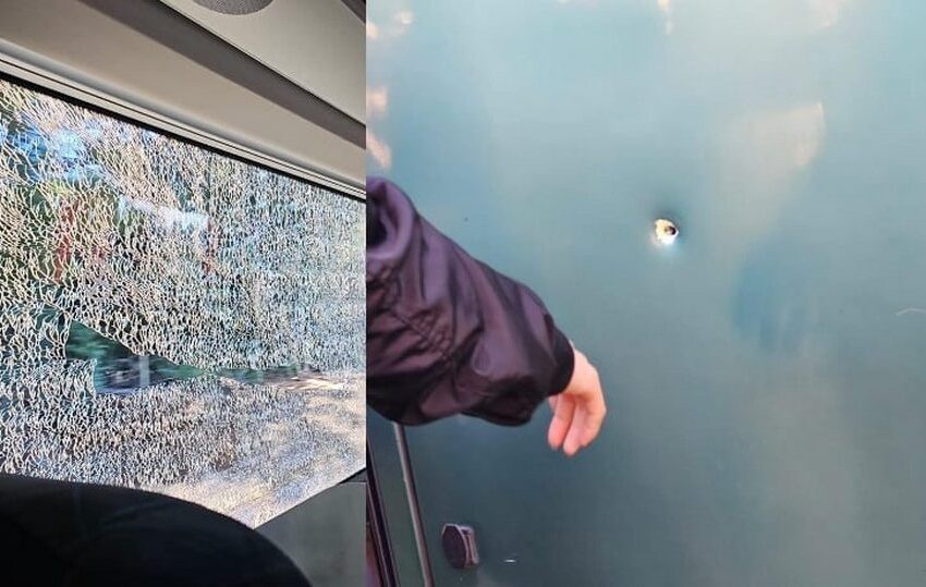  Desconocidos Atacaron A Balazos Y Con Piedras A Bus De Pasajeros En La Ruta 5 Sur Entre Ercilla Y Victoria