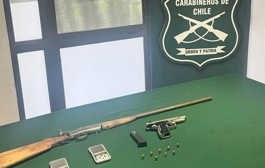  Carabineros Logró Decomisar Armas De Fuego Y Droga En Temuco Y En Lautaro