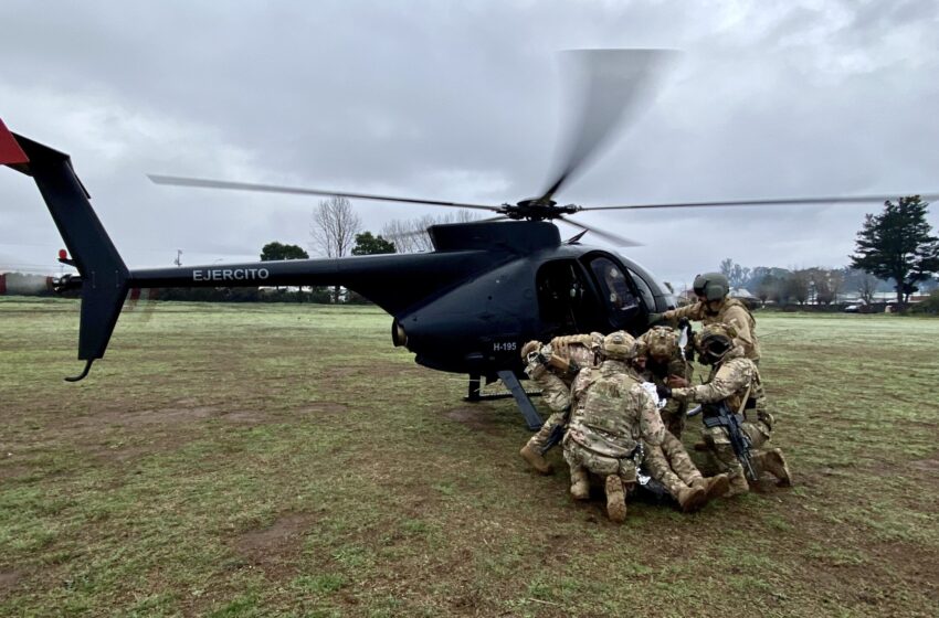  Exitoso Ejercicio De Evacuación Aeromédica Del Ejército En Conjunto Con El Hospital Regional