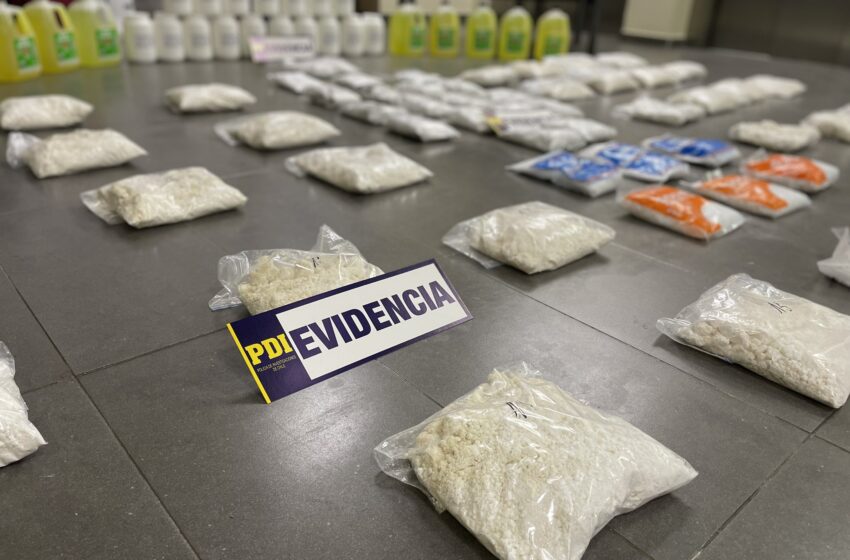  Se Incautaron Más De $350 Millones En Cocaína Al Desbaratar Laboratorio Clandestino En Temuco
