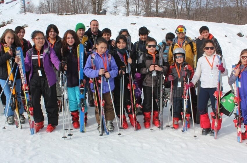  Con Niños De Escuelas Municipales Pucón Reinicia Su Escuela De Ski 2023