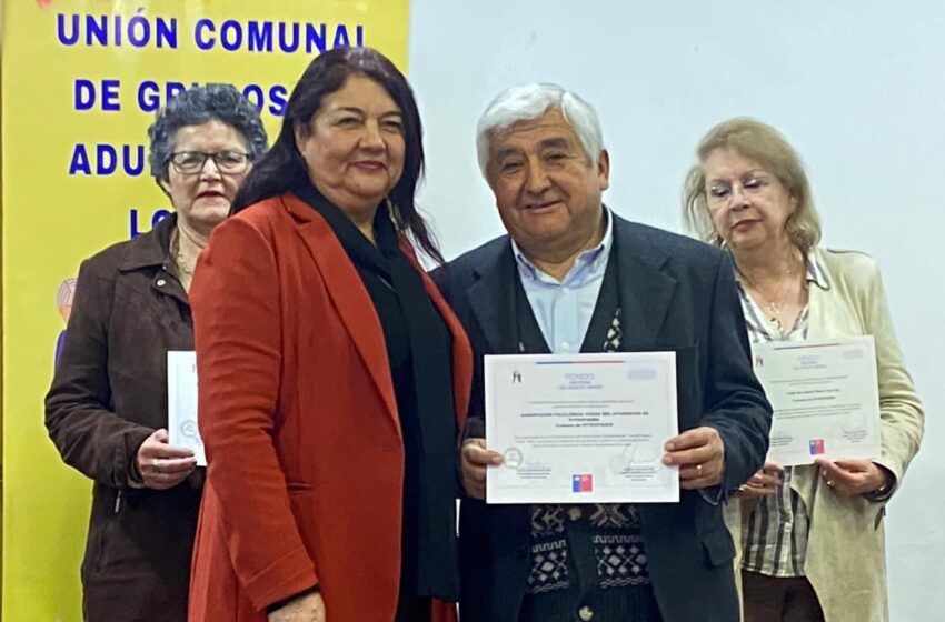  Clubes De Adultos Mayores De Pitrufquén Reciben Recursos Del Fondo Nacional Del SENAMA