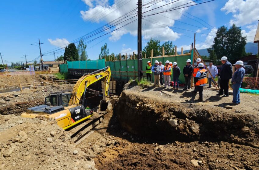  MOP Informo Que Las Obras De Puente Colico En Cunco Se Encuentran En Su Fase Inicial                  