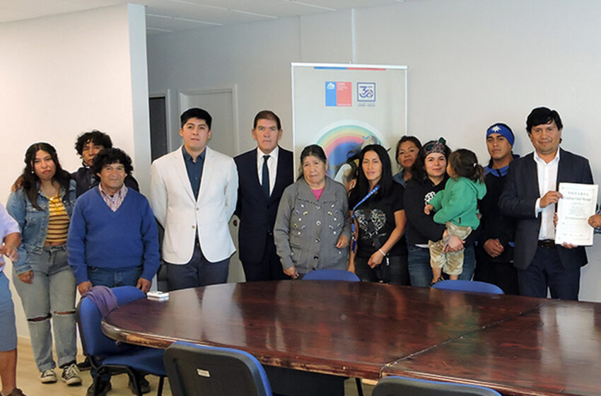 Comunidad Carehue y familia Lemún Saavedra firmaron escrituras para compra de tierras por parte de CONADI