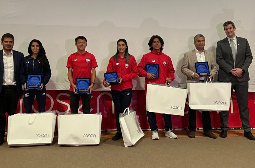  El IND Araucanía y empresas Rosen entregaron reconocimiento a deportistas que participaron en Santiago 2023