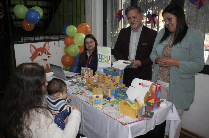  En La Araucanía realizan operativo especial de entrega de materiales de estimulación de aprendizaje gratuitos para niños y niñas