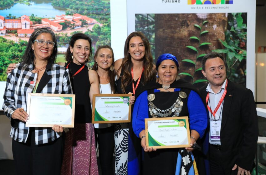  Empresaria de La Araucanía gana premio como la mejor iniciativa de turismo indígena en Feria WTM en Brasil
