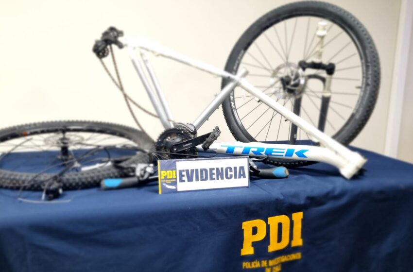  PDI Recuperó Bicicleta Que Había Sido Sustraída Desde Un Local Comercial En Villarrica