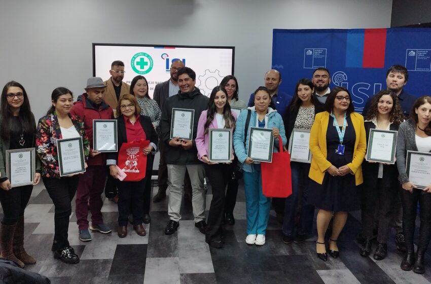  Empresas reconocidas por el Consejo Nacional de Seguridad son premiadas por el ISL La Araucanía