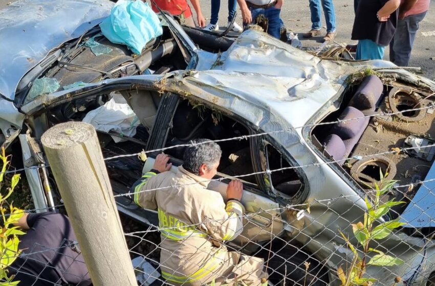 Accidente Que Dejó Una Víctima Fatal En La Ruta San José-Mehuín