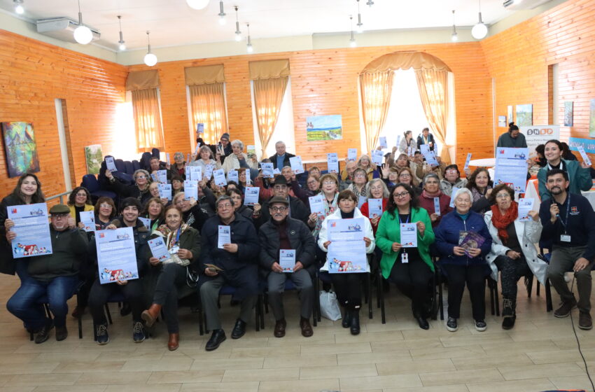  SENAMA anuncia la 10ª edición del concurso literario autobiográfico para personas mayores en La Araucanía