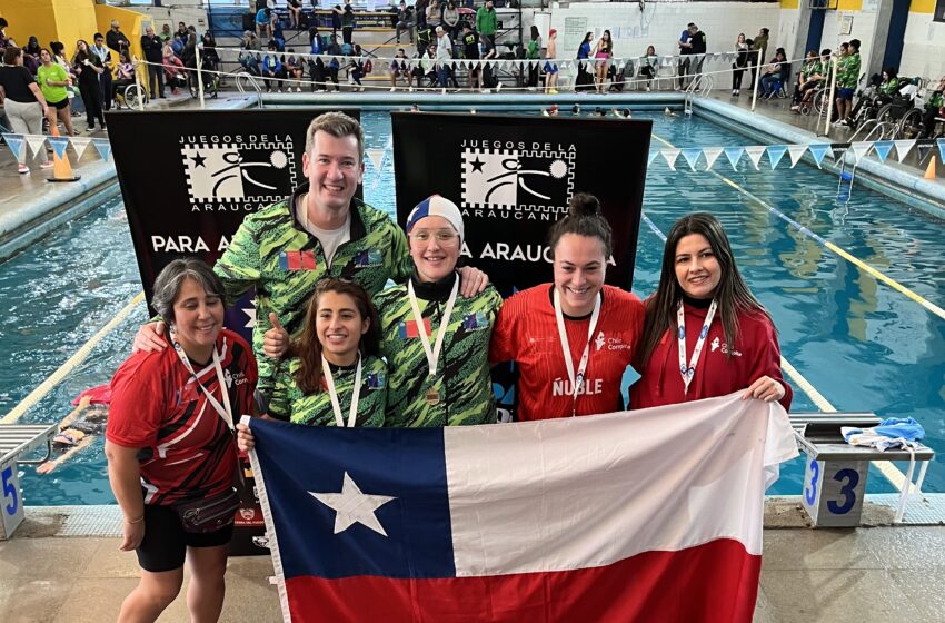  Team Araucanía cosechó 36 medallas en los juegos Para Araucanía en La Pampa Argentina